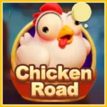 chicken road game logo